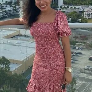 Auguste Marlower Shirred Mini Dress Size‎ 2